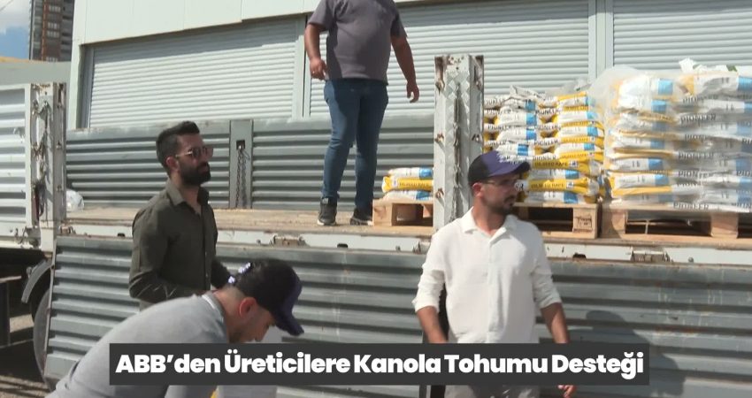 Ankara Büyükşehir Belediyesi’nden üreticilere kanola tohum desteği Ankara Büyükşehir Belediyesi’nin kanola tohumu desteği devam ediyor. 2025-2026 yılı