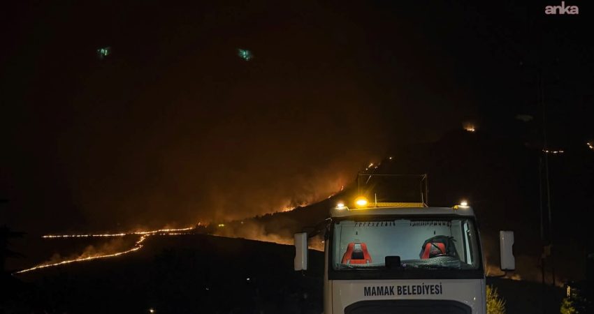 Ankara Valiliği, Mamak ilçesi Hüseyingazi bölgesinde çıkan yangına neden olduğu