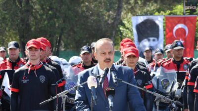 Ankara Valisi Yakup Canbolat, İl Emniyet Müdürlüğü Motosikletli Polis Timleri
