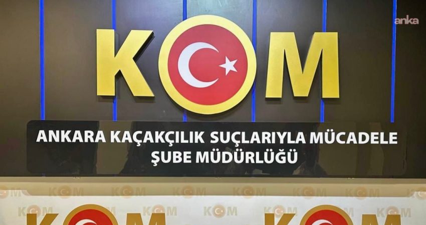 Ankara Emniyet Müdürlüğü'nce merdiven altı üretime karşı yapılan operasyonda 1