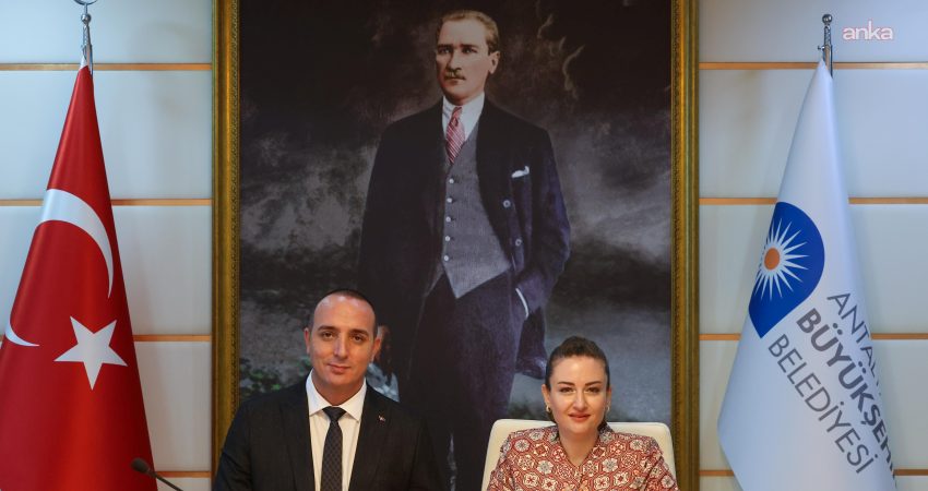 Antalya Büyükşehir Belediyesi ile Konyaaltı Belediyesi arasında ilçede altyapı çalışmaları