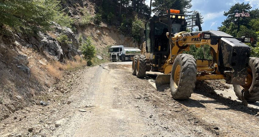 Antalya Büyükşehir Belediyesi, Alanya'nın kırsal mahalle ve yayla yollarında bakım,