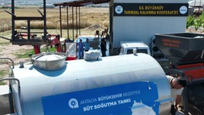 Antalya Büyükşehir Belediyesi, hayvancılıkla uğraşan üreticilerin kullanımına sunulmak üzere Korkuteli