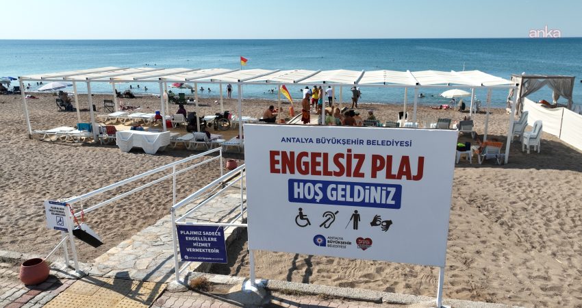 Antalya Büyükşehir Belediyesi’nin engelsiz plajlarından bu yıl 45 bin vatandaş yararlandı Antalya Büyükşehir Belediyesi’nin Konyaaltı ve Lara’da hizmet veren engelsiz plajları,