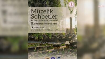 Kültür Varlıkları ve Müzeler Genel Müdürlüğü'nün Didim Belediyesi'nin katkılarıyla düzenlediği