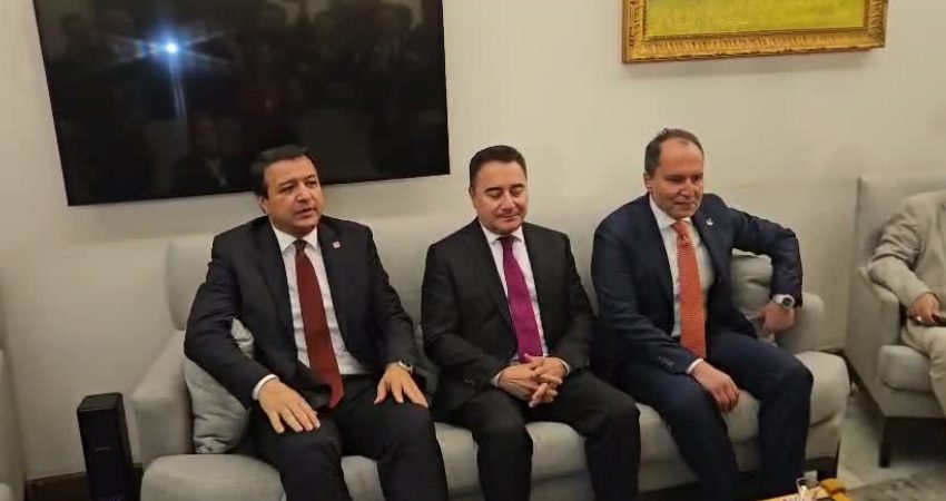 DEVA Partisi Genel Başkanı Ali Babacan, Saadet Partisi Genel Başkanı
