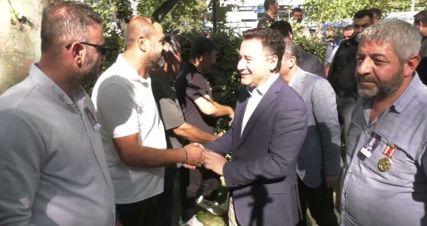 DEVA Partisi Genel Başkanı Ali Babacan, Güvenpark’ta eşit özlük hakları