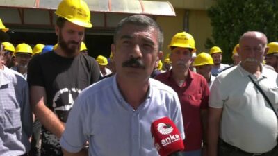 Bağımsız Maden-İş Sendikası Genel Başkanı Gökay Çakır, Ankara Valiliği'nin eylem