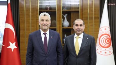 Ticaret Bakanı Ömer Bolat, Irak’ın Ankara Büyükelçisi Macid el-Laçmavi ile
