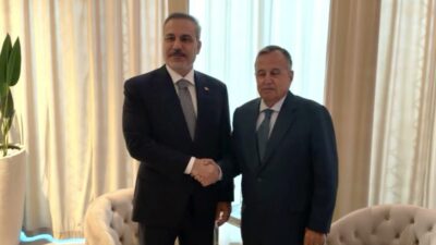 Dışişleri Bakanı Hakan Fidan, Arap Ligi Genel Sekreteri Nebil Fehmi
