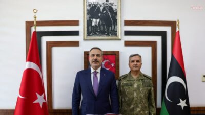 Dışişleri Bakanı Hakan Fidan, Trablus'ta Türk Silahlı Kuvvetleri (TSK) Libya Görev