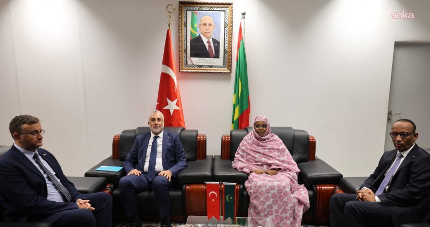 Bakan Işıkhan, Moritanya Kamu Hizmetleri ve Çalışma Bakanı Houmei ile görüştü Çalışma ve Sosyal Güvenlik Bakanı Vedat Işıkhan, Moritanya Kamu Hizmetleri
