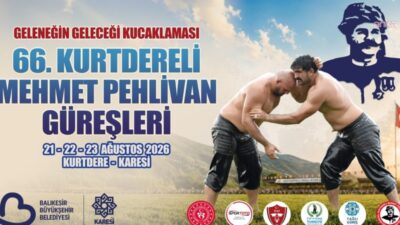 Balıkesir Büyükşehir Belediyesi ve Karesi Belediyesi’nin ev sahipliğinde 21-23 Ağustos
