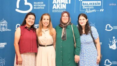 Balıkesir Büyükşehir Belediye Başkanı Ahmet Akın’ın eşi Arbil Akın, kadın
