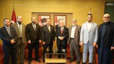 BBP Genel Başkanı Mustafa Destici, Suriye Vakıflar Bakanı Dr. Muhammed