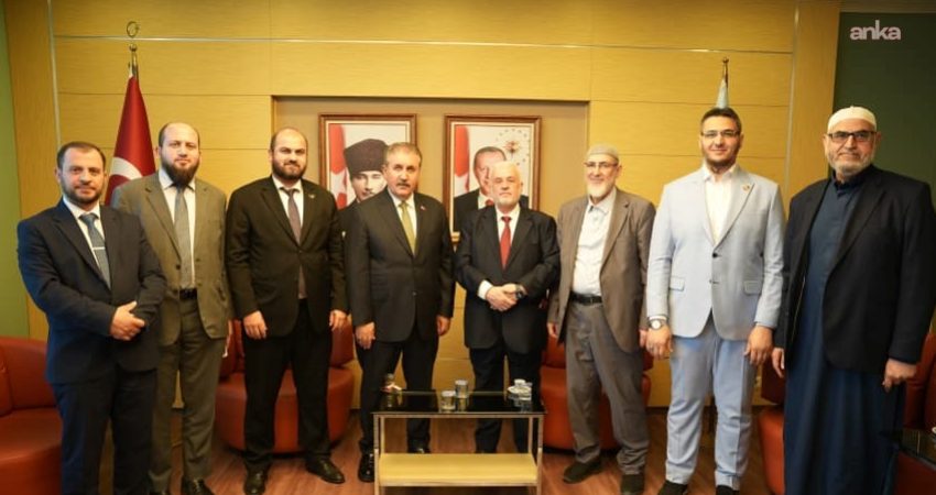 BBP Genel Başkanı Mustafa Destici, Suriye Vakıflar Bakanı Dr. Muhammed