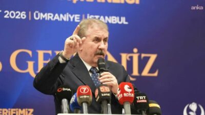 Büyük Birlik Partisi Genel Başkanı Mustafa Destici, DEM Parti Eş