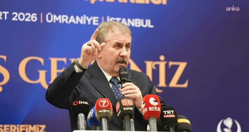Büyük Birlik Partisi Genel Başkanı Mustafa Destici, DEM Parti Eş