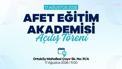 Beşiktaş Belediyesi tarafından ilçenin afetlere hazırlık ve direnç kapasitesini artırmak
