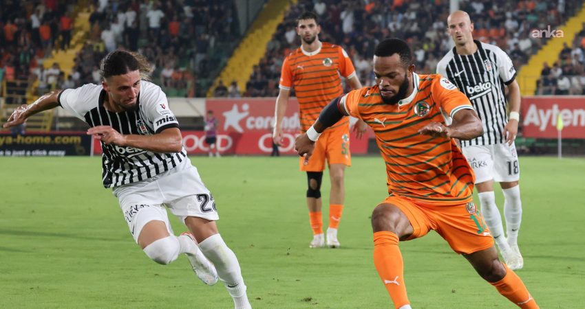 Beşiktaş, Alanyaspor deplasmanında 1-0 mağlup oldu Beşiktaş, Trendyol Süper Lig’in ikinci haftasında deplasmanda Corendon Alanyaspor’a 1-0