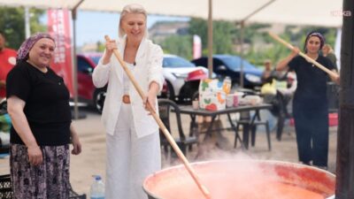 Bilecik Belediye Başkanı Melek Mızrak Subaşı, Bilecik Belediyesi tarafından gerçekleştirilen