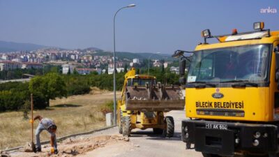 Bilecik Belediyesi, kent genelinde yürüttüğü faaliyetler kapsamında yeni cadde ve