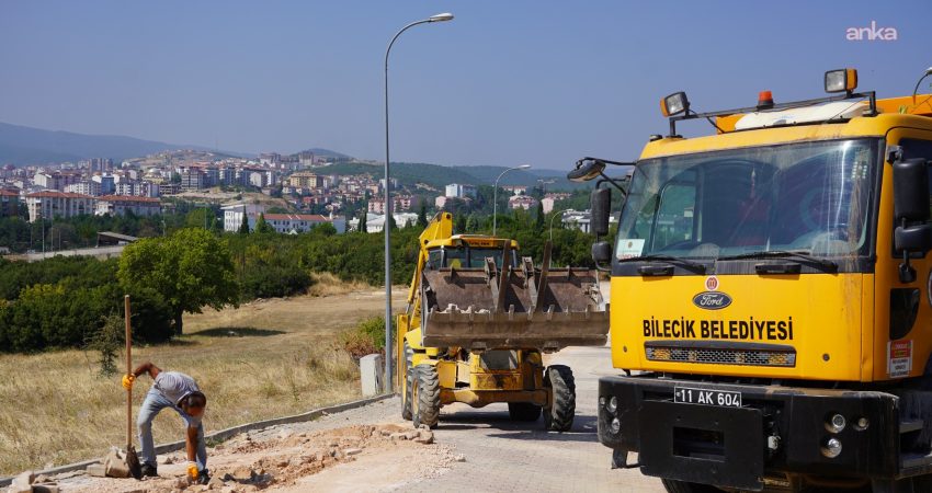 Bilecik Belediyesi, kent genelinde yürüttüğü faaliyetler kapsamında yeni cadde ve