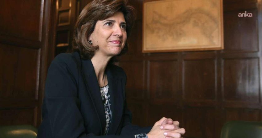 BM Genel Sekreteri’nin Kıbrıs Kişisel Temsilcisi Maria Angela Holguin ANKA