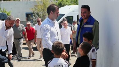 Bodrum Belediye Başkanı Tamer Mandalinci, Karaova bölgesindeki Kemer ve Tepecik