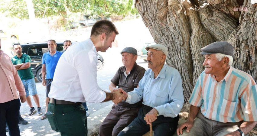 Bodrum Belediye Başkanı Tamer Mandalinci, mahallelerin ihtiyaçlarını yerinde tespit etmek,