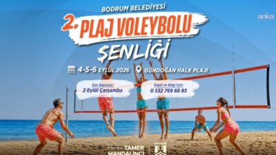 Bodrum Belediyesi tarafından Gündoğan Halk Plajı’nda 4-6 Eylül 2026 tarihlerinde gerçekleştirilecek
