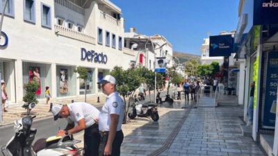 Bodrum Belediyesi, ilçe genelinde yaya güvenliğinin korunması, kamuya ait ortak