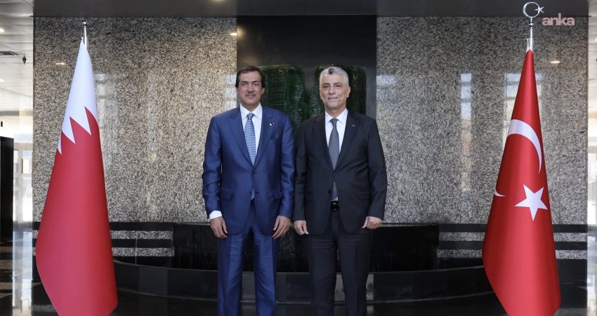 Ticaret Bakanı Ömer Bolat, Katar Dış Ticaretten Sorumlu Devlet Bakanı