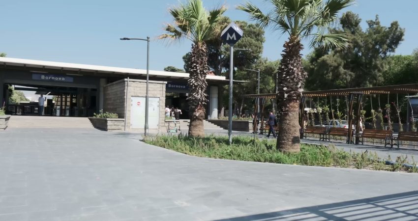 İzmir Büyükşehir Belediyesi, Bornova Aktarma İstasyonu’nu yaya ve ulaşım konforunu