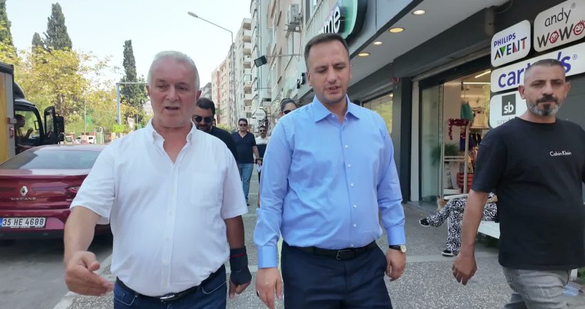 Bornova Belediyesi, Zafer ve Süvari Caddeleri'ni kapsayan büyük bir estetik