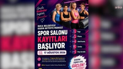 Buca Belediyesi Kadın Aktivite Merkezi’nde yoga, pilates, zumba, step aerobik
