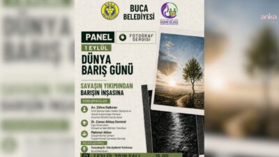 Buca Belediyesi, “1 Eylül Dünya Barış Günü” dolayısıyla savaşların toplumsal