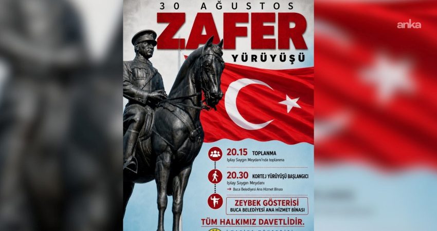 Buca Belediyesi, 30 Ağustos Zafer Bayramı’nda düzenleyeceği kortej yürüyüşüyle ilçe