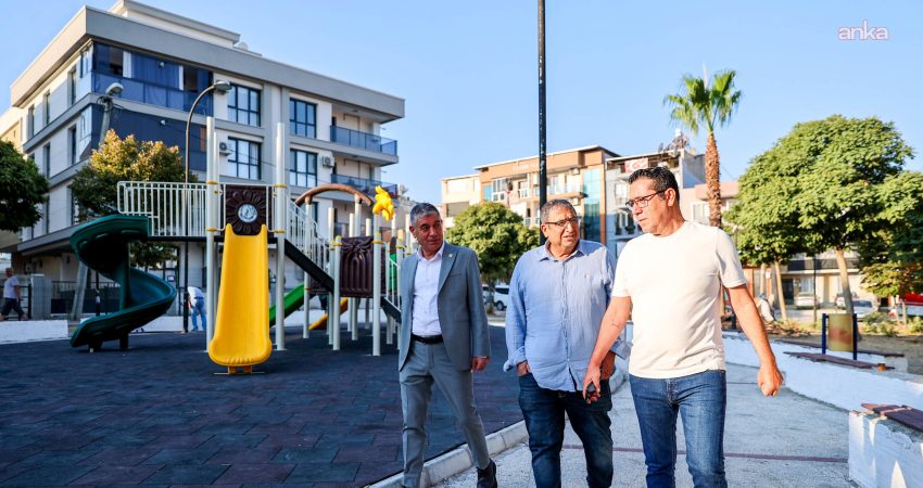 Buca’daki park ve yeşil alanlar, ilçe genelinde başlatılan kapsamlı bakım,