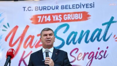 Burdur Belediyesi tarafından 7-14 yaş grubundaki çocuklara yönelik düzenlenen Yaz