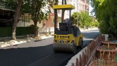 Bahçelievler Mahallesi 3. Tuna Sokak’ta tamamlanan asfalt ve kaldırım yenileme