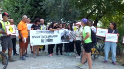 Balıkesir'in Burhaniye ilçesinde, 4 gün önce bisikletiyle Çanakkale-İzmir yolunda seyir