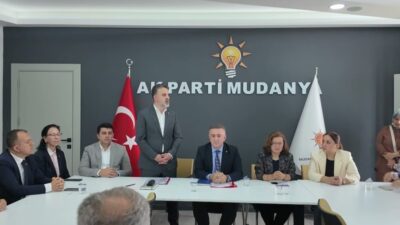 Bursa Büyükşehir Belediyesi Başkan Vekili Şahin Biba, ilçe ziyaretleri kapsamında