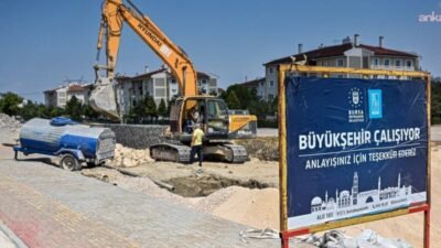 Bursa Büyükşehir Belediyesi, Nilüfer ilçesi 30 Ağustos Zafer Mahallesi’nde bulunan