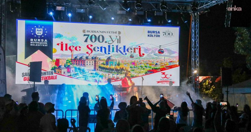 Bursa Büyükşehir Belediyesi, "700’üncü Yıl İlçe Şenlikleri" ile fetih coşkusunu
