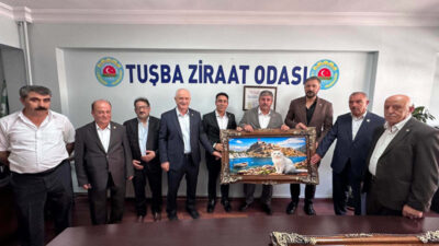 TZOB Genel Başkanı Şemsi Bayraktar, Van’da çiftçiler ve ziraat odası