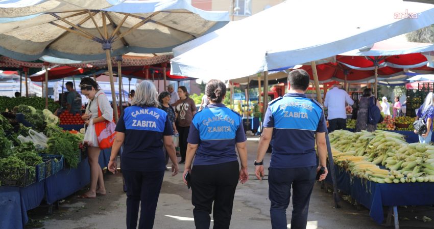 Çankaya Belediyesi Zabıta ekipleri, denetimlerini sürdürüyor Çankaya Belediyesi Zabıta Müdürlüğü, vatandaşların sağlıklı, güvenli ve düzenli bir