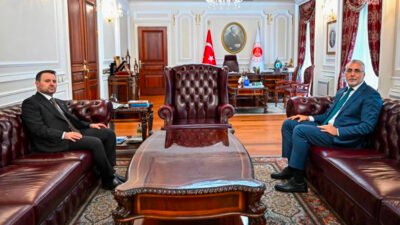 Adalet Bakanı Akın Gürlek, Çalışma ve Sosyal Güvenlik Bakanı Vedat