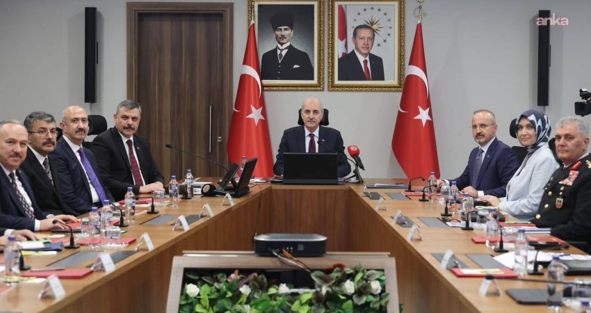 İçişleri Bakanı Mustafa Çiftçi, "çerçeve yasa" sonrası Bakanlık'ta yapılan güvenlik