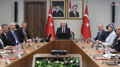 TBMM Başkanı Numan Kurtulmuş, İçişleri Bakanı Mustafa Çiftçi'nin ev sahipliğinde